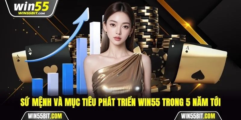 Sứ mệnh và mục tiêu phát triển Win55 trong 5 năm tới