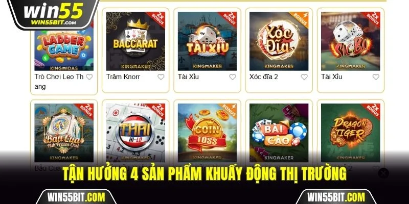 Tận hưởng 4 sản phẩm khuấy động thị trường